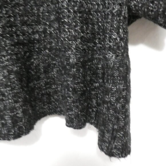 NU - NUMBERO | medium | Chic Black and White Knit Open Front Cardigan - Picture 13 of 13